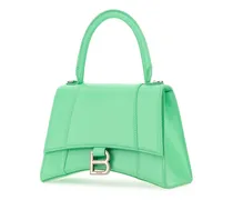 Hourglass Top Handle Bag — Green
