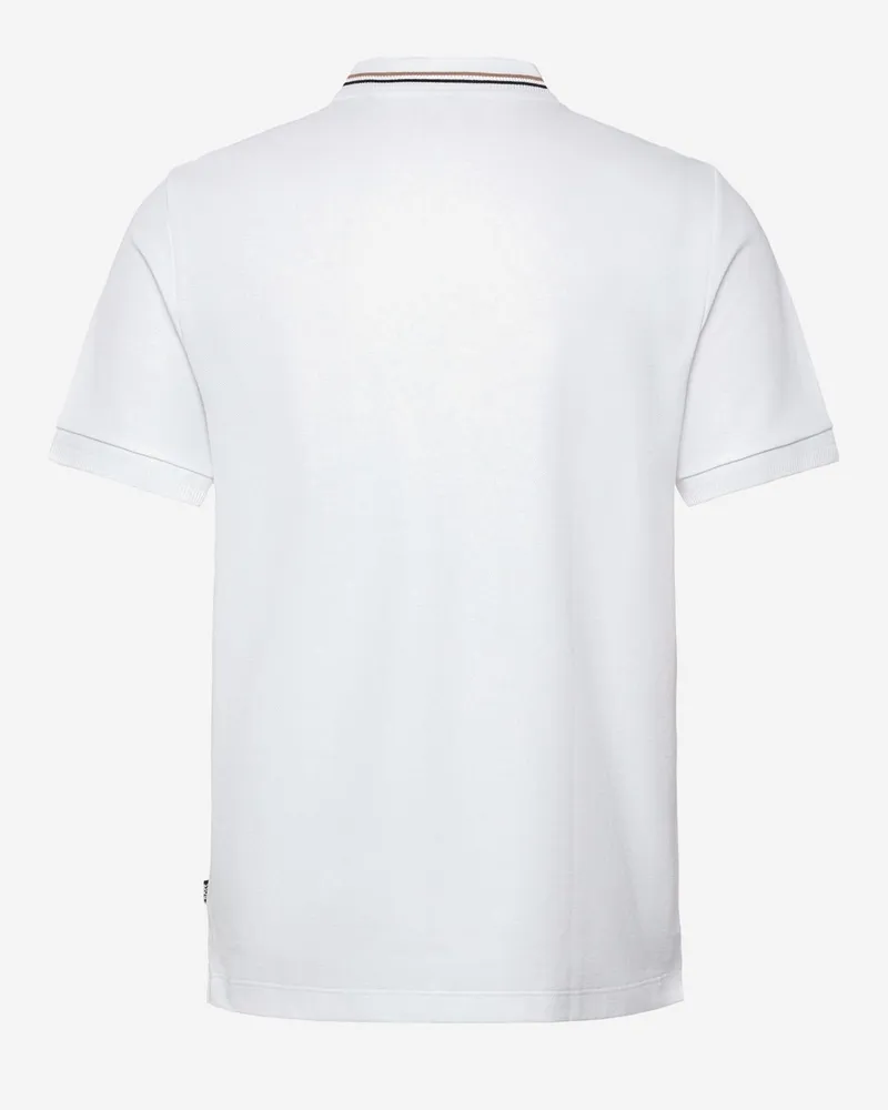 HUGO BOSS Men's Polo Shirt Cotton White T-shirts And Polos White