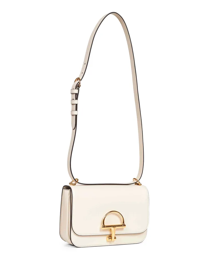 Gucci Women's Ivory Siena Small Shoulder Bag Calf Leather Handbags Hand White