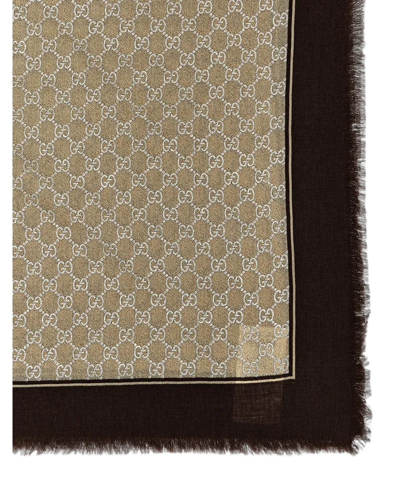 Gucci Women's Multicolor Wool Accessories Beige