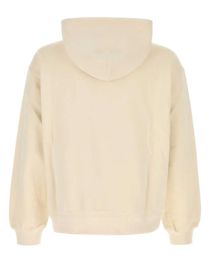 Dolce & Gabbana Men's Cream Cotton Sweatshirt Panna Exterior: Felpe Beige