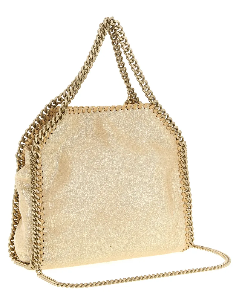 Stella McCartney Women's Falabella Shoulder Bag Gold Polyester Gold