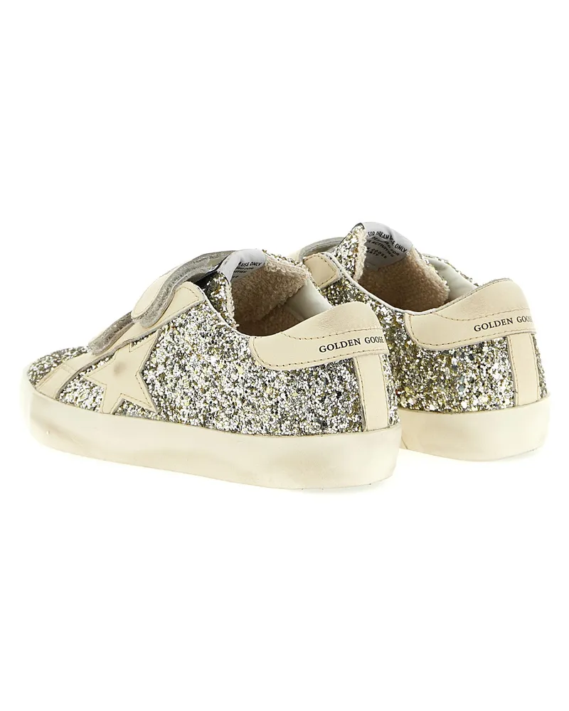 Golden Goose Old School Sneakers — Cream Cream