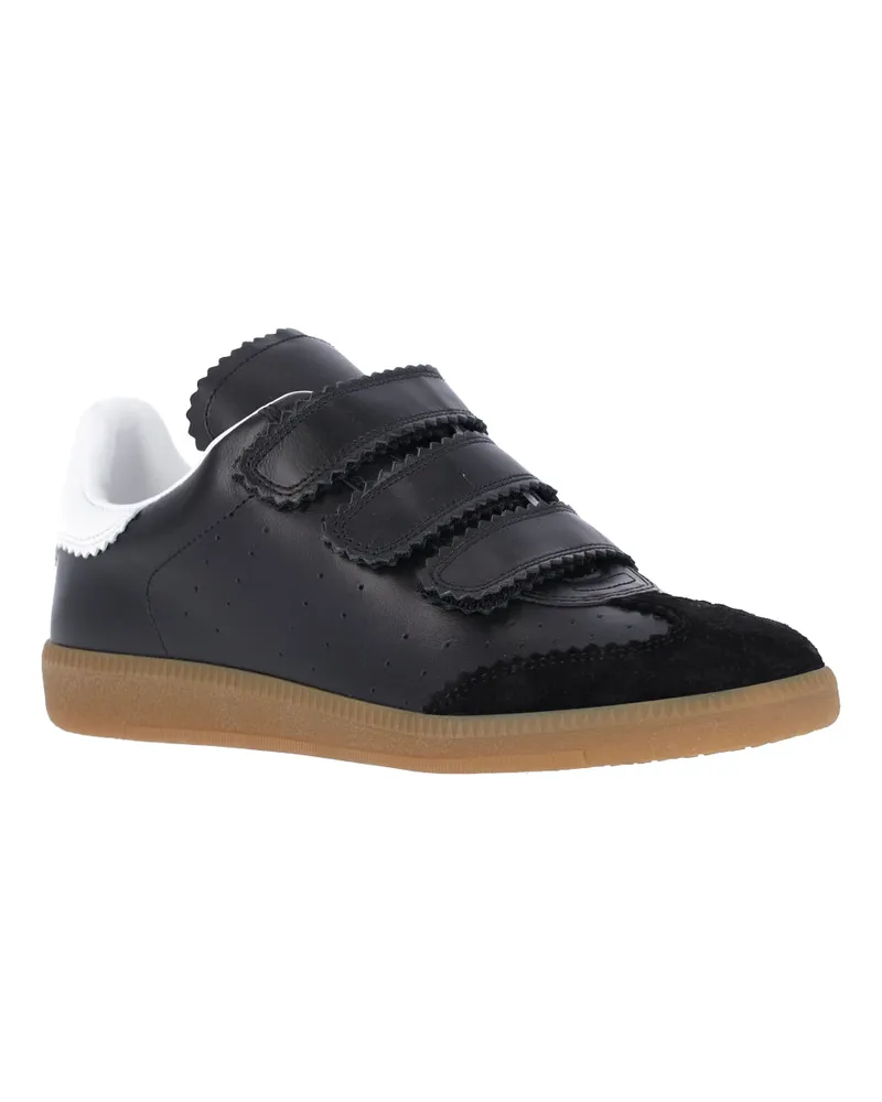 Isabel Marant Women's Sneakers Black Cowhide Leather Black