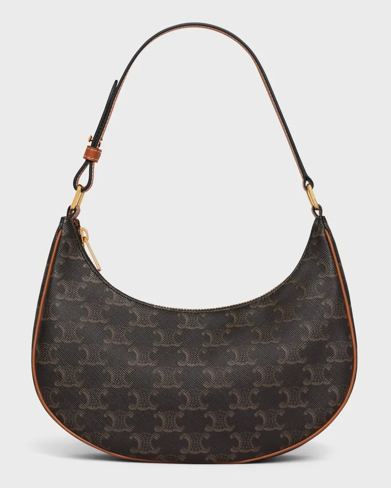 Celine Ava Shoulder Bag — Brown Brown