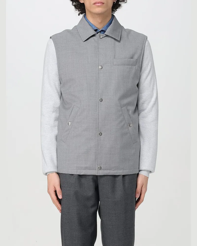 Brunello Cucinelli Wool Jacket — Grey Grey