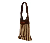 Women's Praia Shoulder Bag Multicolor Raffia