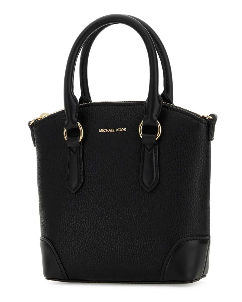 Michael Kors Women's Black Leather Murphy Handbag Borse A Mano Bag Black