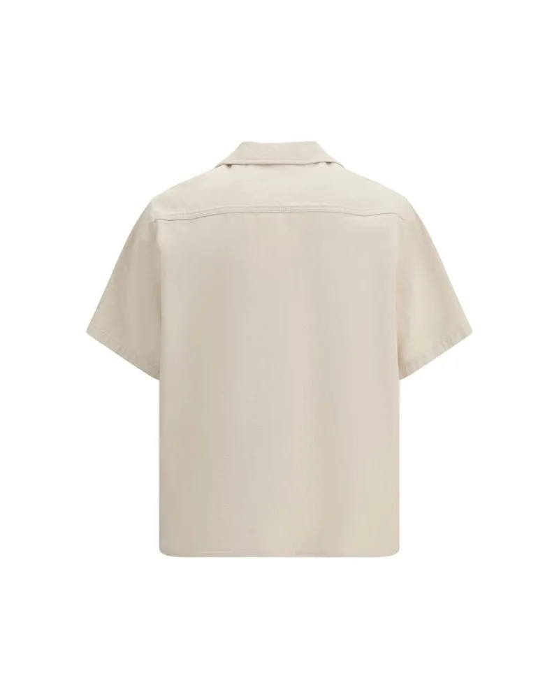 Valentino Garavani Men's Beige Denim Shirt Beige