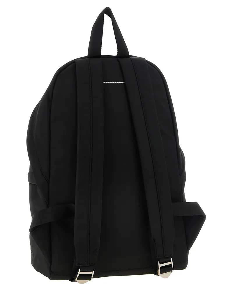 Maison Margiela Nylon Backpack — Black Black