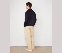 Collared Overshirt Jacket — Navy