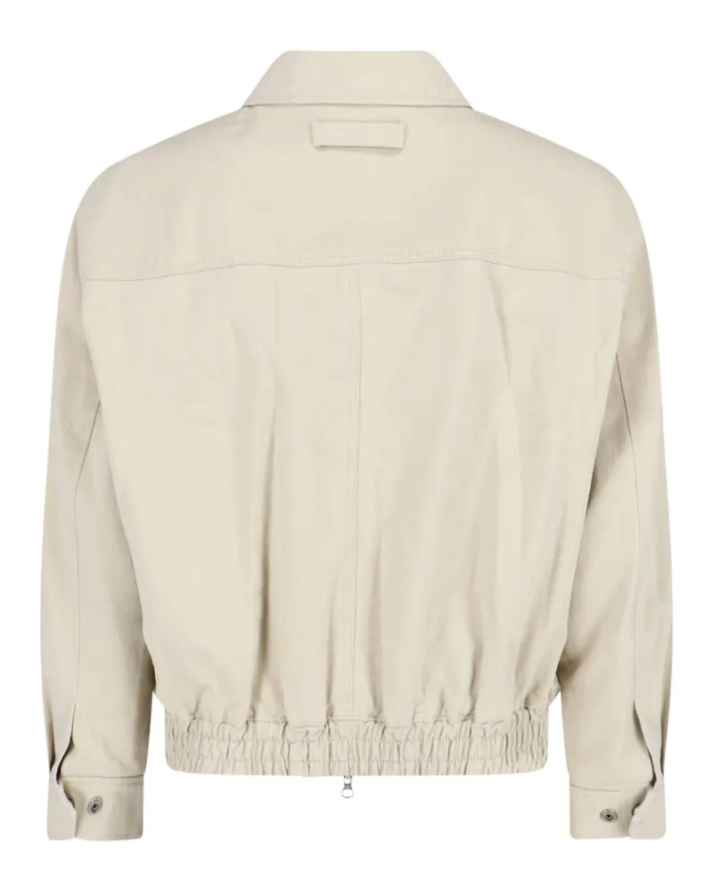Dunst Unisex Jackets Grey Cotton Beige