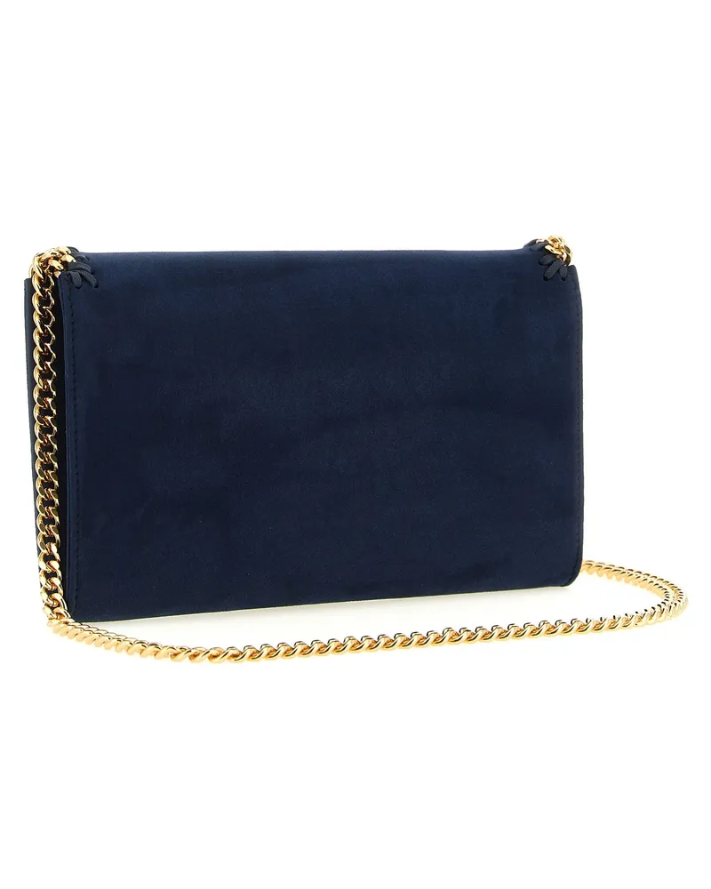 Stella McCartney Falabella Clutch — Navy Navy