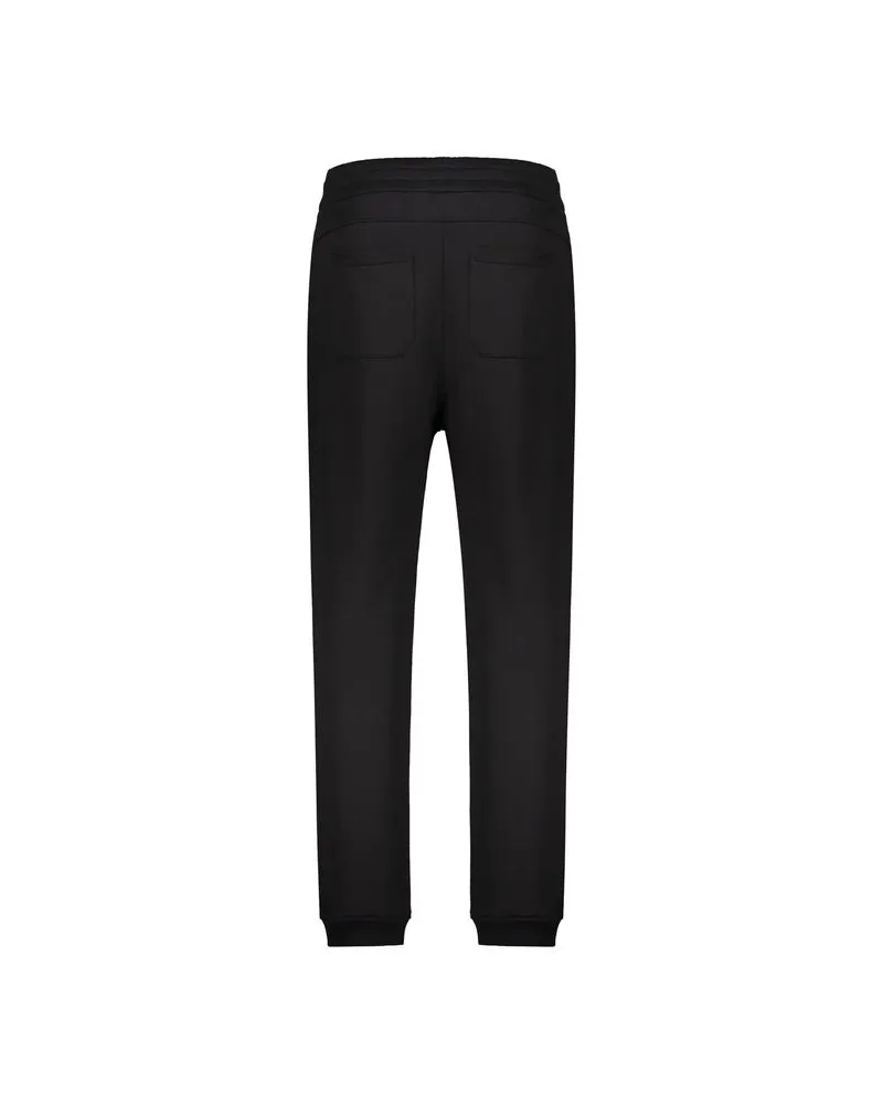 Balmain Men's Black Cotton Joggers (workout Pants Black