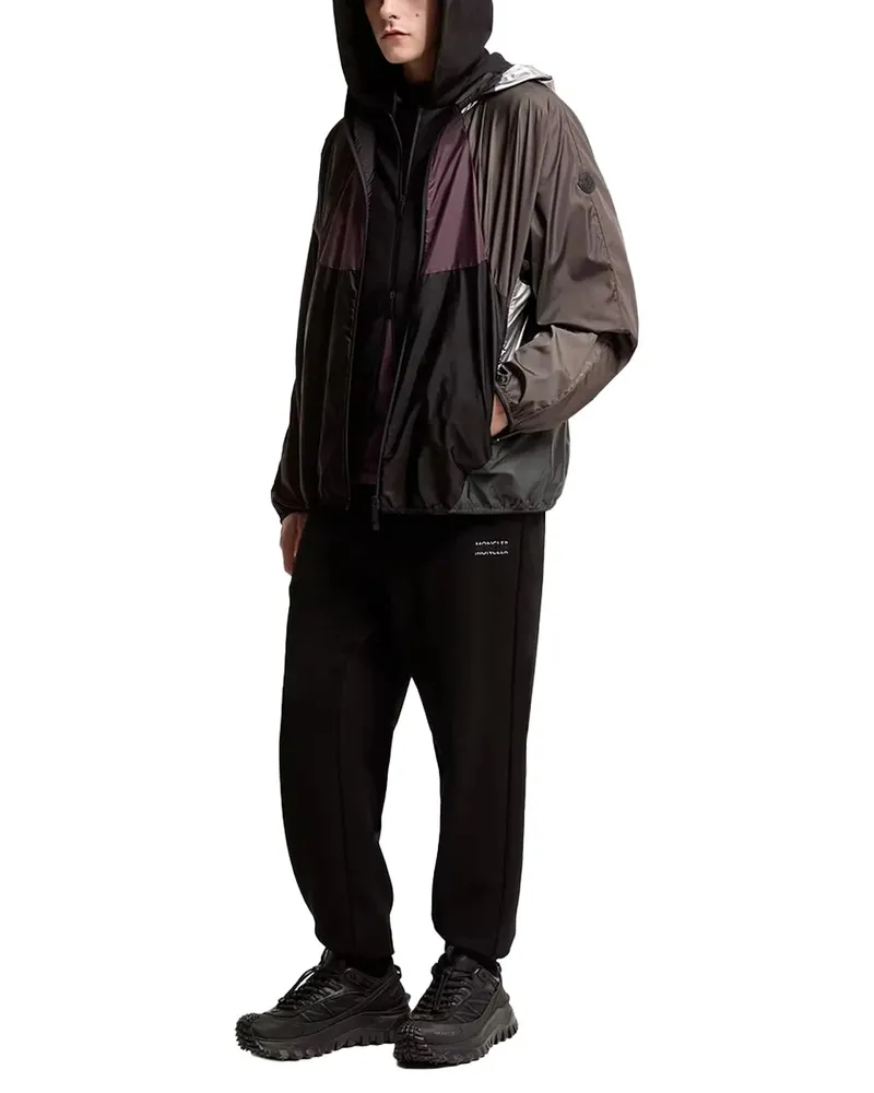 Moncler Cotton Fleece Joggers — Black Black