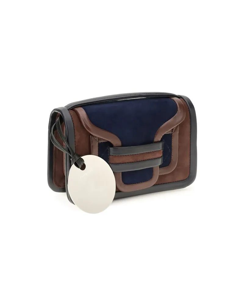 Pierre Hardy Women's Brown Calf Leather Bos Taurus Shoulder Bag Brown