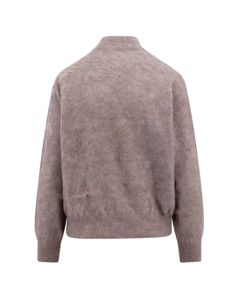 Brunello Cucinelli Women's Beige Cashmere Sweatshirt Clothing Beige