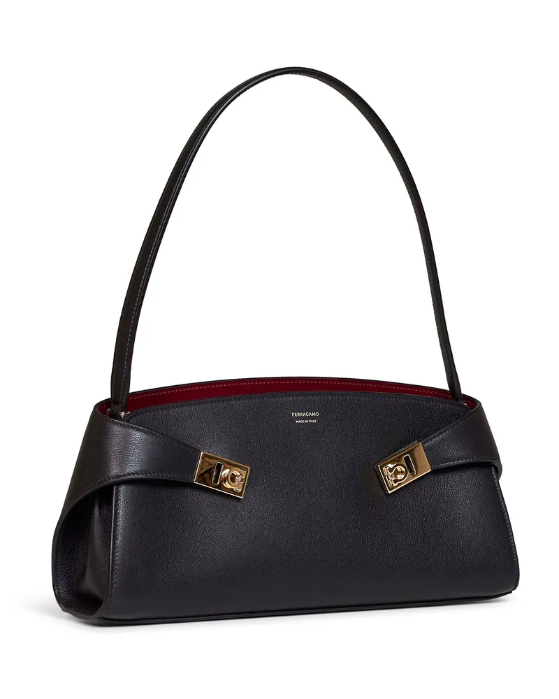 Ferragamo Shoulder Bag — Black Black