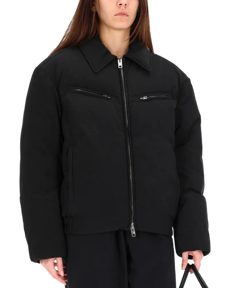 Alexander Wang Padded Padded Jacket — Black Black