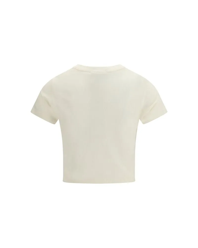 Kitsuné Women's Beige Cotton T-Shirt Beige