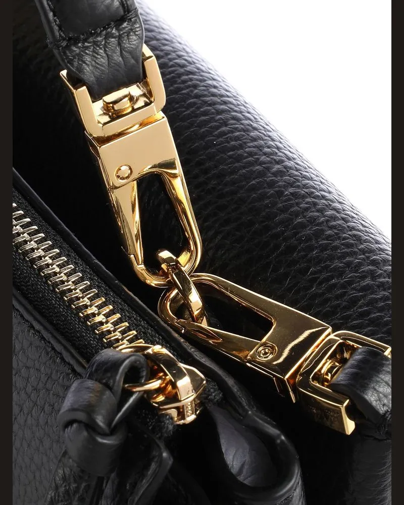 Coccinelle Women's Mini Crossbody Bag Black Cowhide - Crossbody-Bags Black