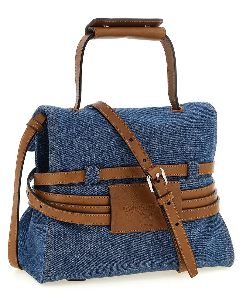 Moschino Shoulder Bag — Blue Blue