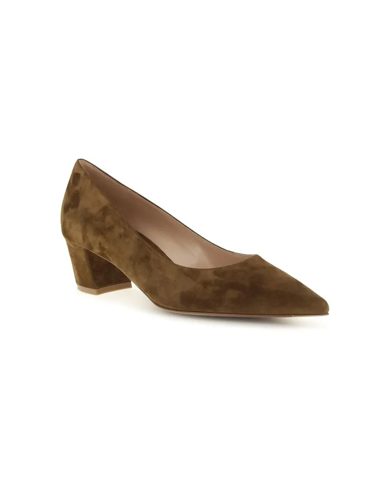 Gianvito Rossi Camtexa Pump — Brown Brown