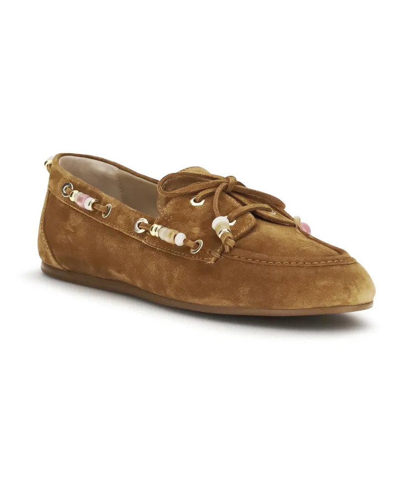 Stuart Weitzman Women's Majorca Tinsley Loafers Doe Brown