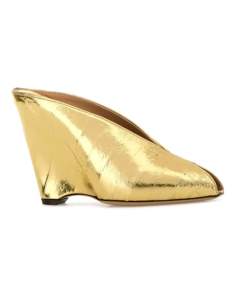 Ferragamo 01l3097900351c Orobispla Scarpe Con Tacco High Heel Shoes Gold
