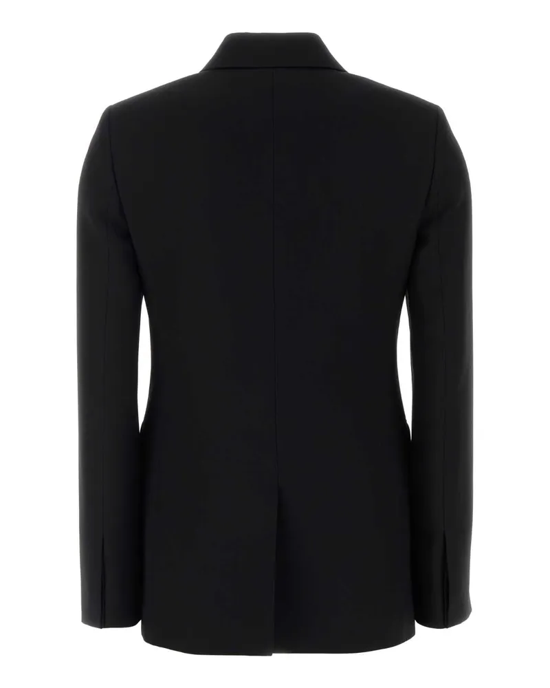 Gucci Women's Cady Blazer Black Silk Mix Blazers Black