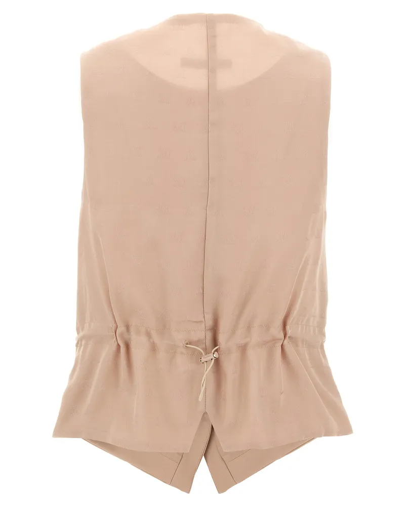 Max Mara Kiwi Vest — Beige Beige