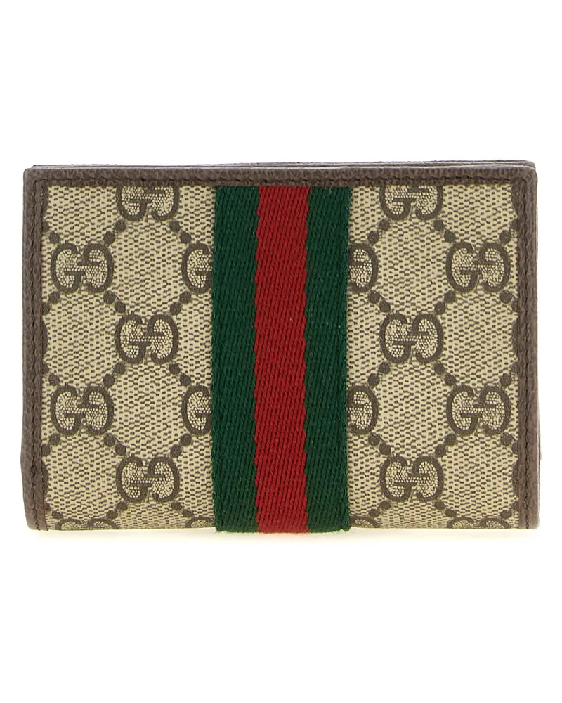 Gucci Ophidia Wallet — Beige Beige
