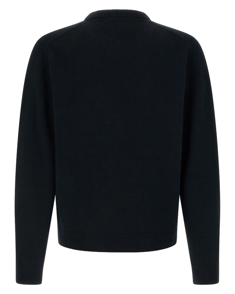 Gucci Men's Blue Wool Cardigan Clothing Black
