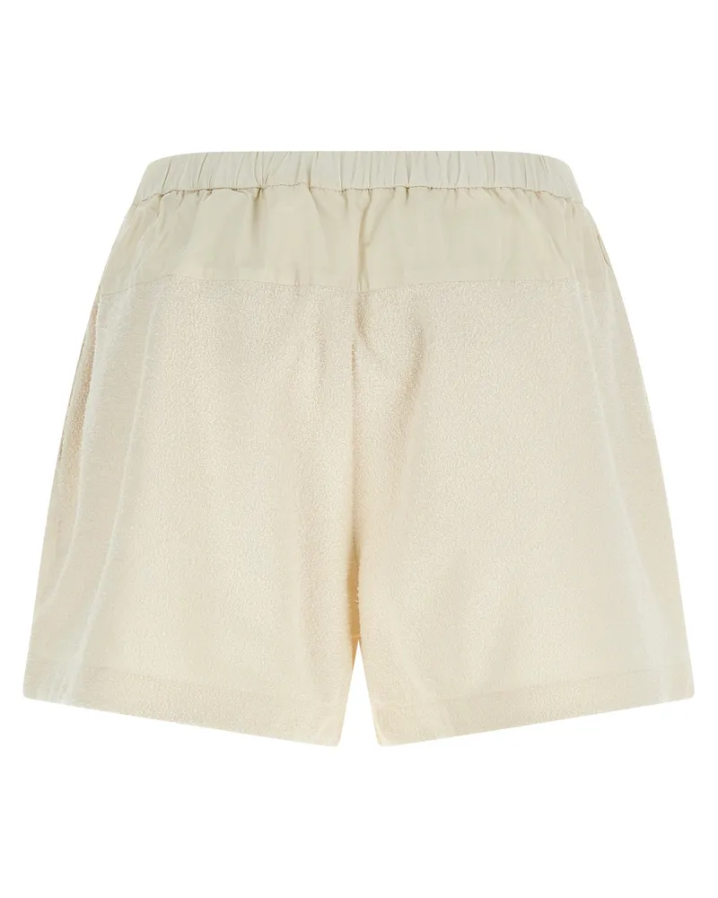 Moncler Women's White Polyester Bermuda Shorts White