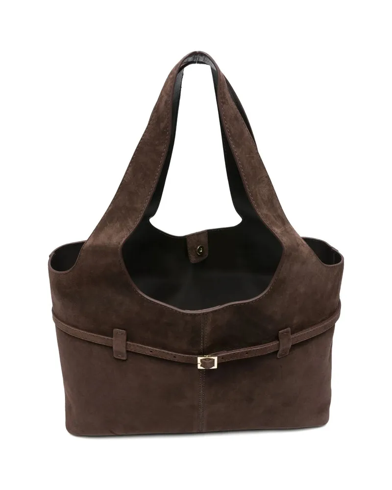 Manu Atelier Cambon Caba Tote Bag — Brown Brown