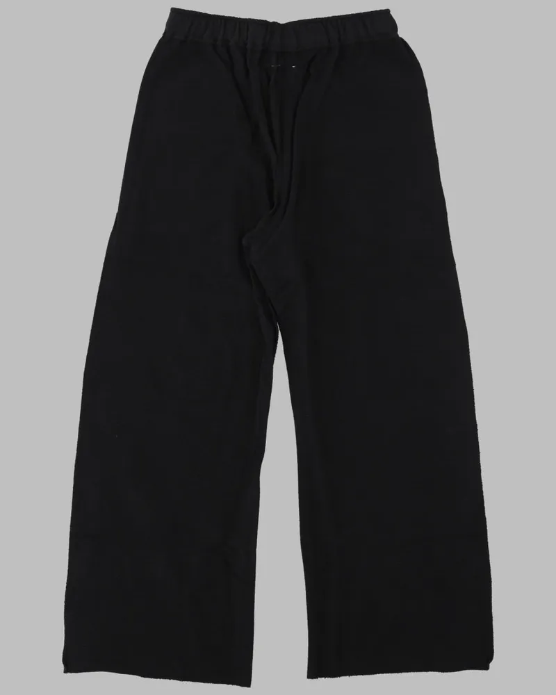 Maison Margiela Cotton Fleece Joggers — Black Black
