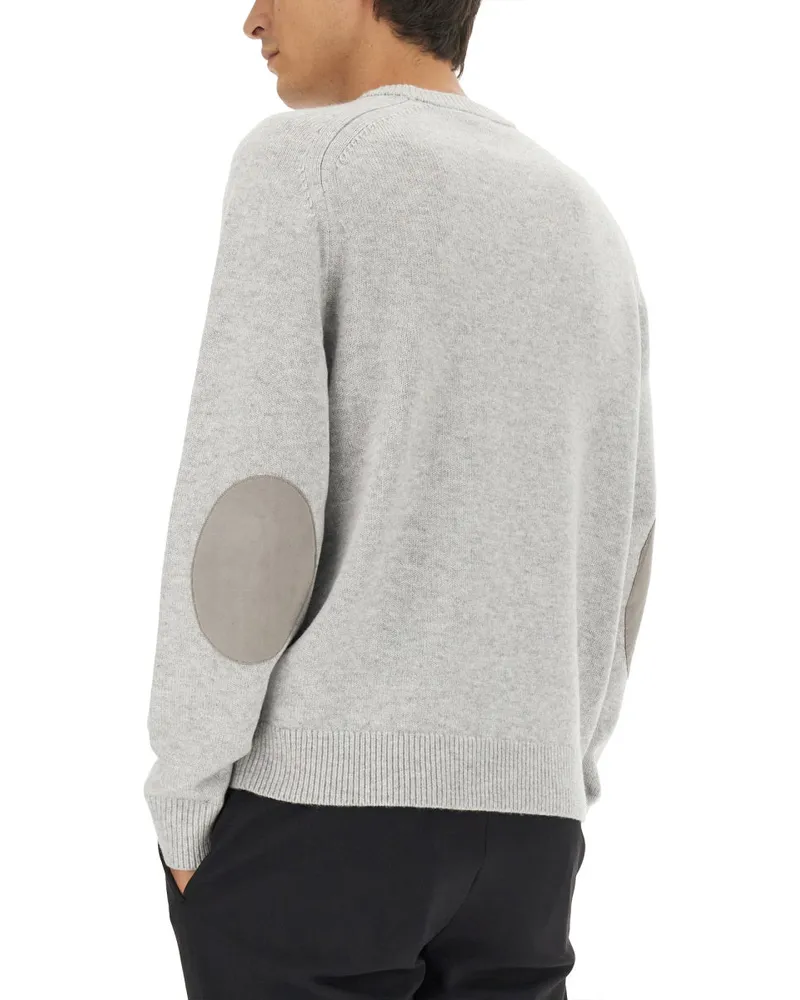 Theory Wool & Cashmere Blend Sweater — Gray Gray