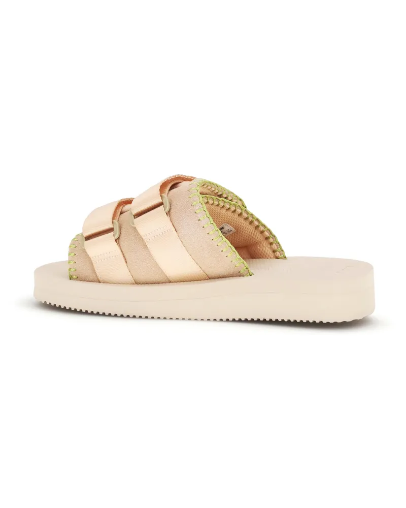 forte_forte Women's Sandals Double-Strap Crystal Pink Upper: Polyester Pink