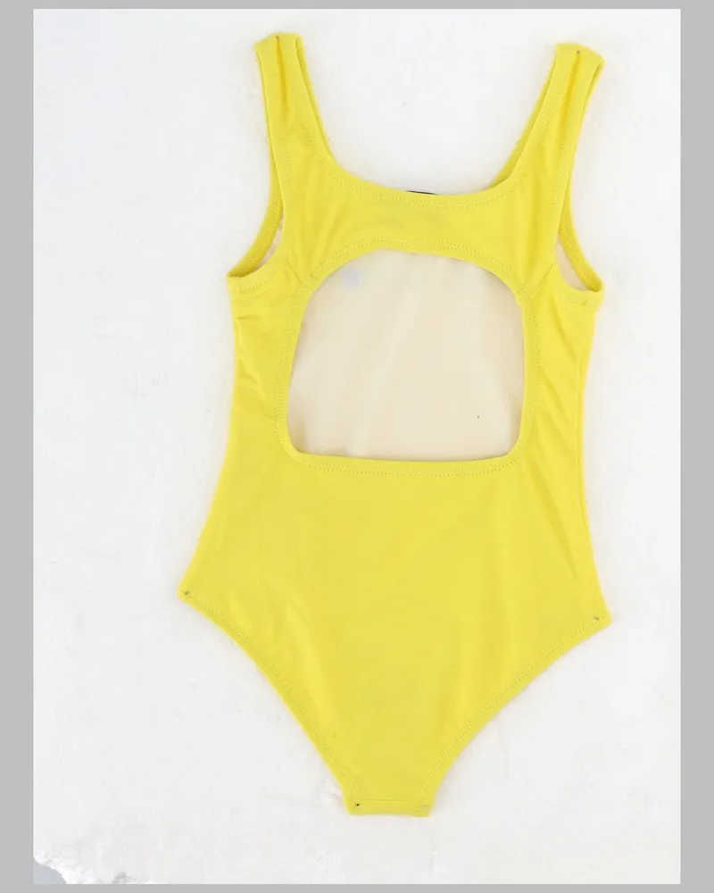 Marc Jacobs Polyamide One-Piece Swimsuit — Yellow Yellow
