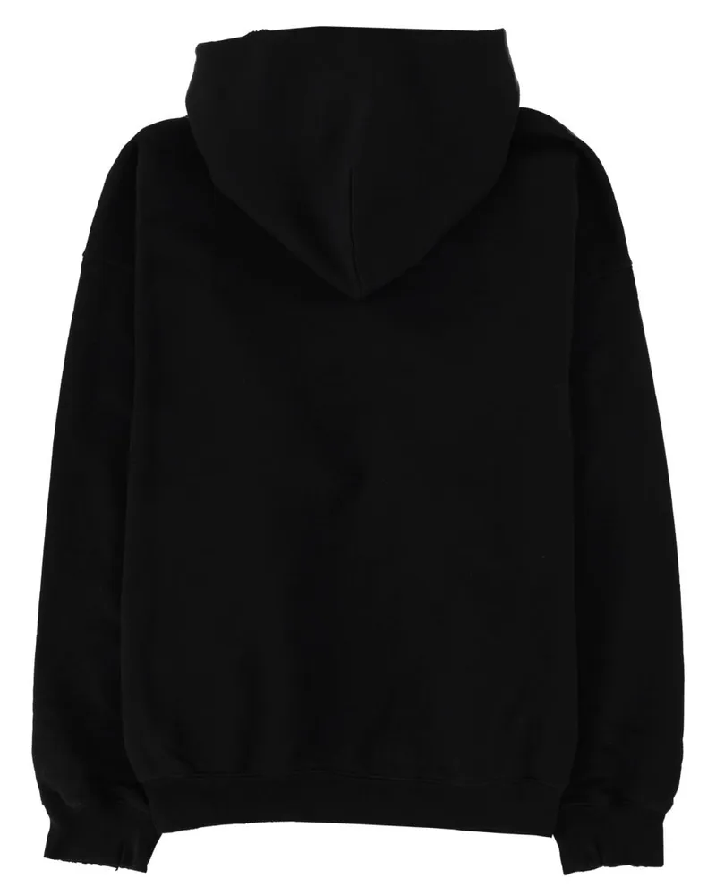 Balenciaga Graphic Print Sweatshirt — Black Black