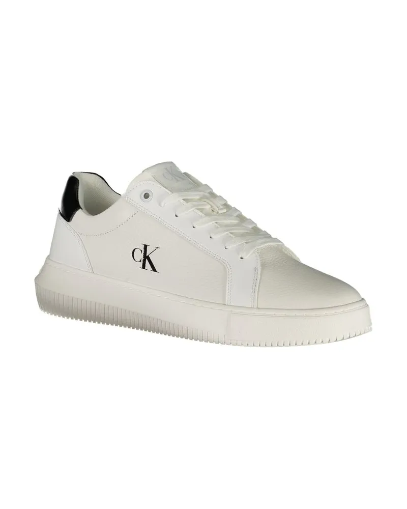 Calvin Klein Logo Sneaker — White White