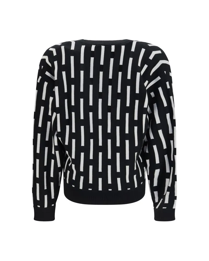 Versace Men's Multicolor Wool Oves Aries Cardigan Clothing Black