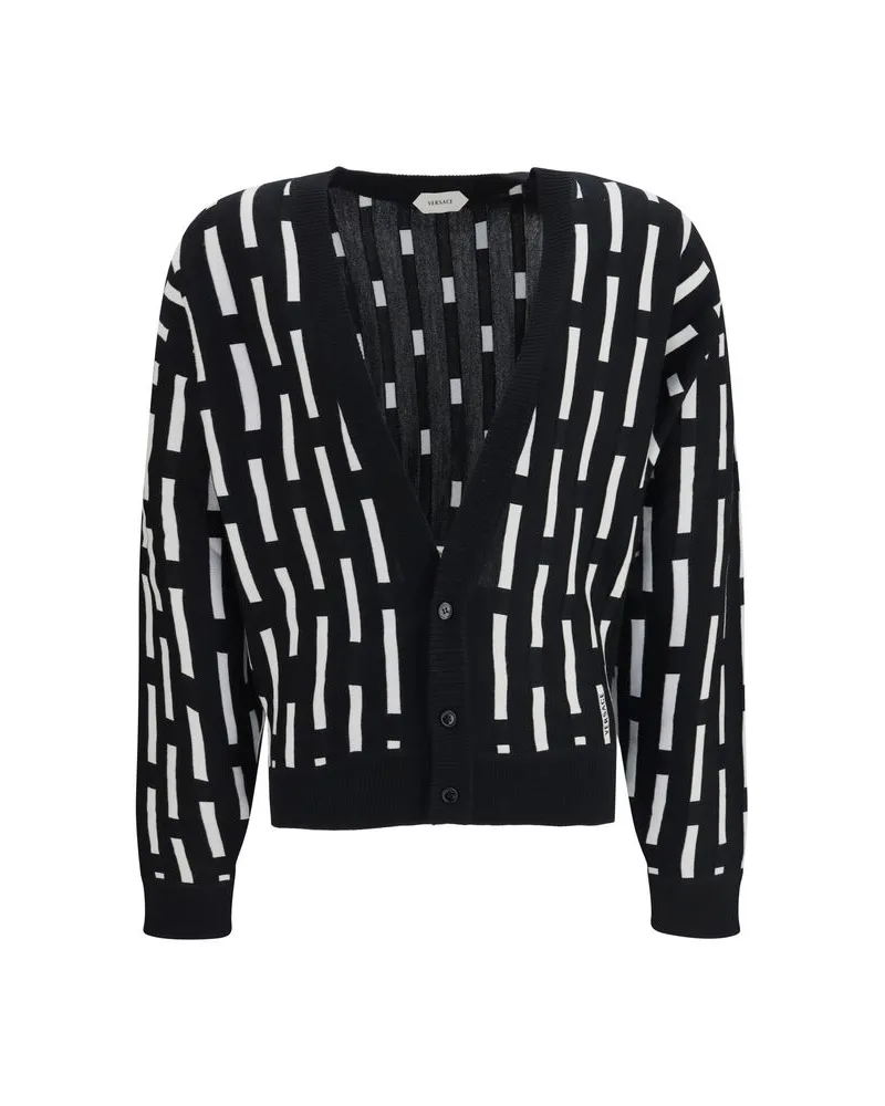 Versace Cardigan — Black Black