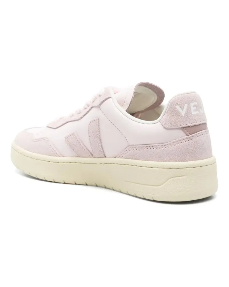 VEJA Women's V-90 O.t. Leather Sneakers Pink Shoes Pink