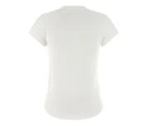Women's White Cotton T-Shirt