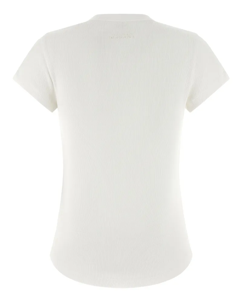 Isabel Marant Women's White Cotton T-Shirt White