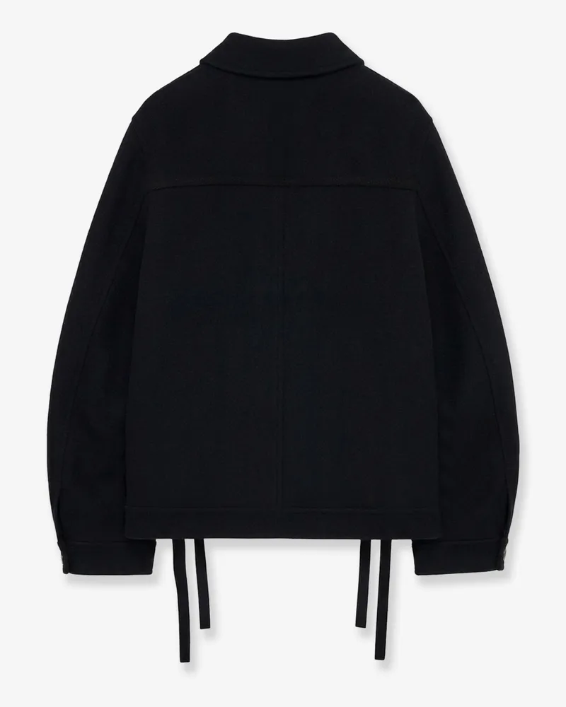 Loewe Women's Workwear Jacket Wool And Cashmere Black Black