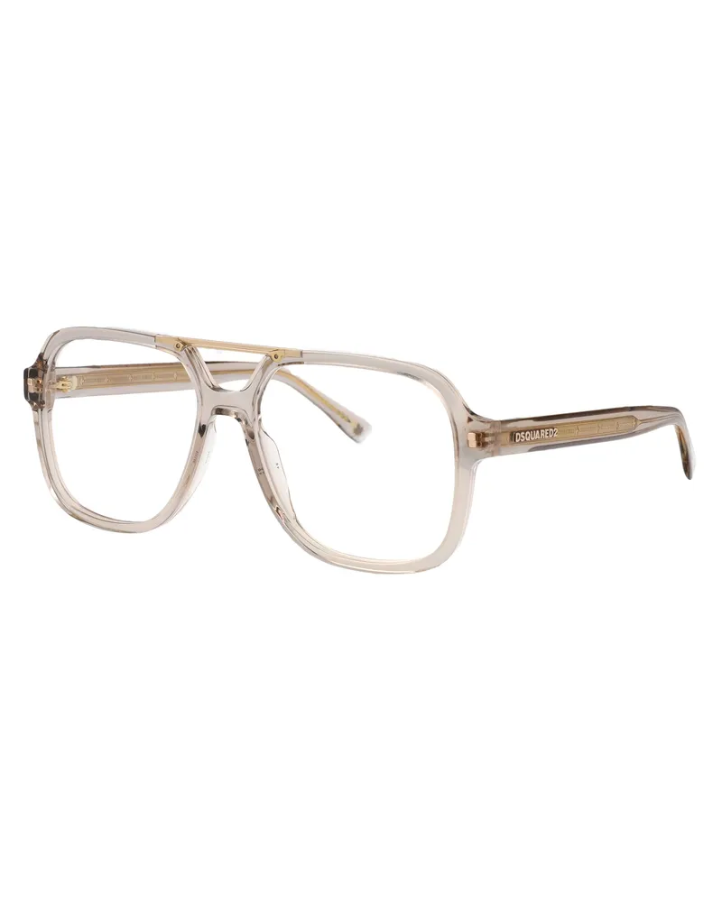 Dsquared2 Men's Sunglasses D20145 Beige Acetate Glasses & Frames Beige