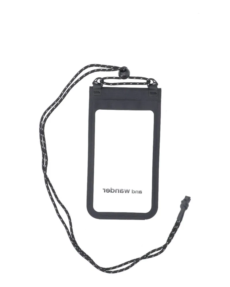 and wander Men's I-Tech Black Nylon Accessory Black