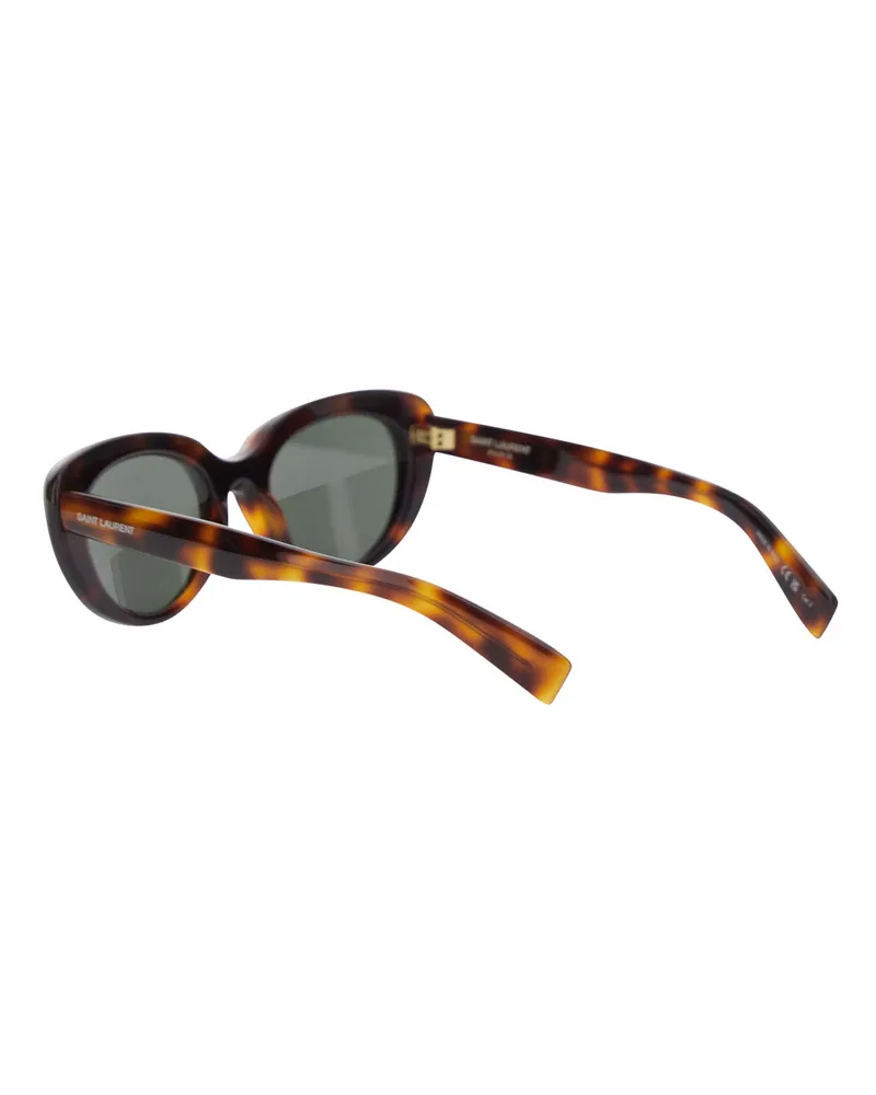 Saint Laurent Women's Cat-Eye Sunglasses Sl 859 Brown Brown